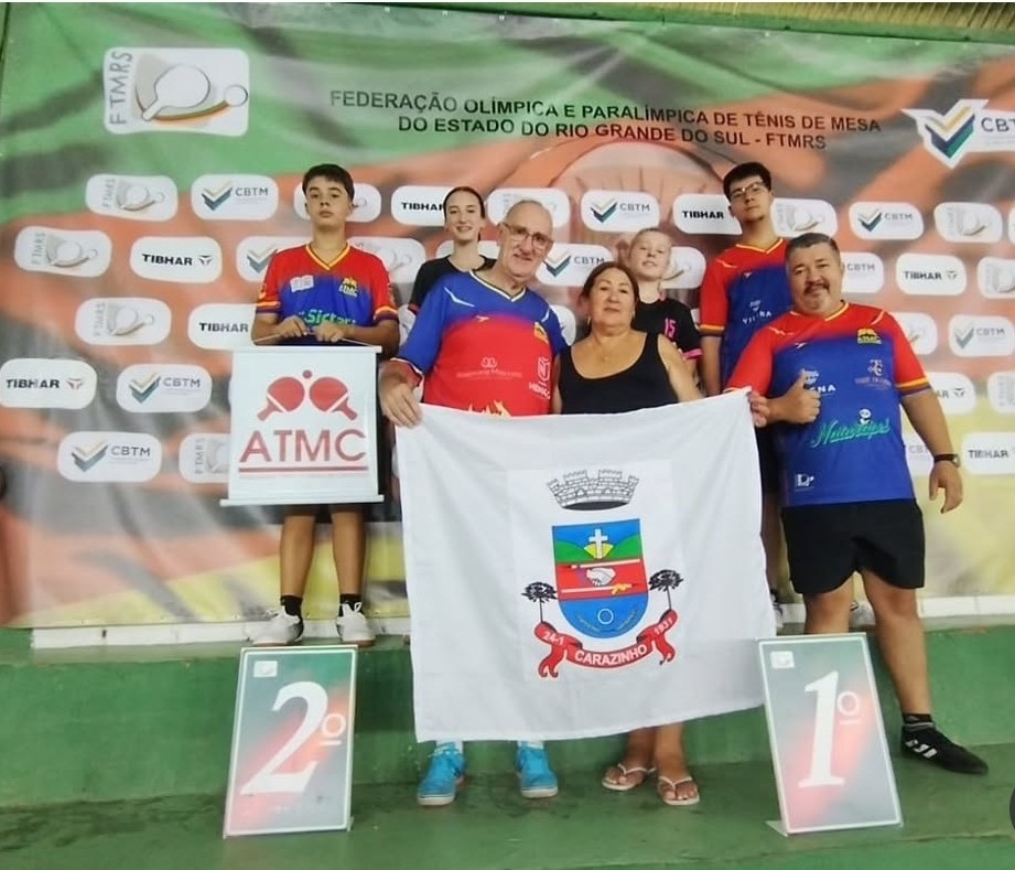 Carazinho: ATMC conquista ótimos resultados na 2ª etapa do Estadual de Tênis de Mesa