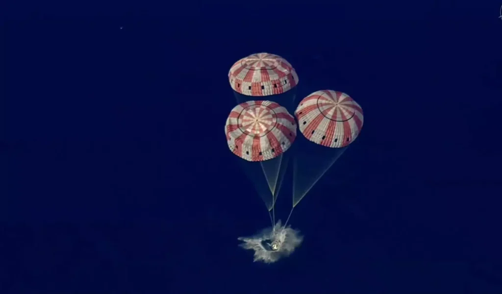 Missão Artemis II retorna à Terra com pouso na Califórnia