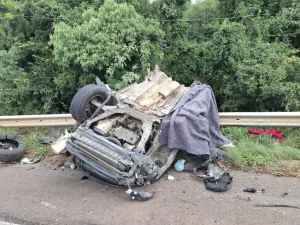 Grave acidente na BR-386 deixa dois mortos, entre eles uma criança, em Ibirapuitã