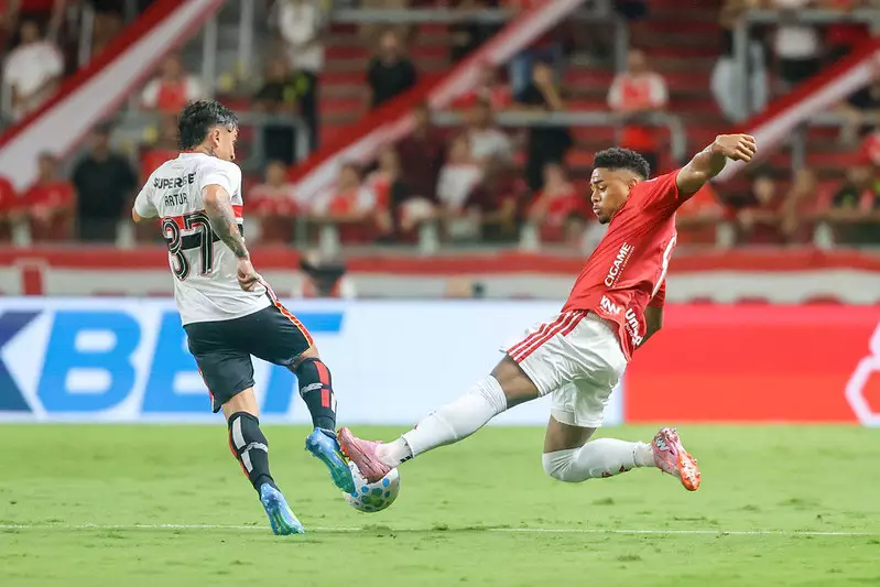 Na volta do Brasileirão, Inter empata em 1 a 1 com o São Paulo no Beira-Rio