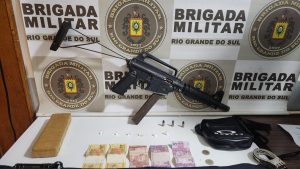 Brigada Militar prende foragido com arma artesanal em Sarandi