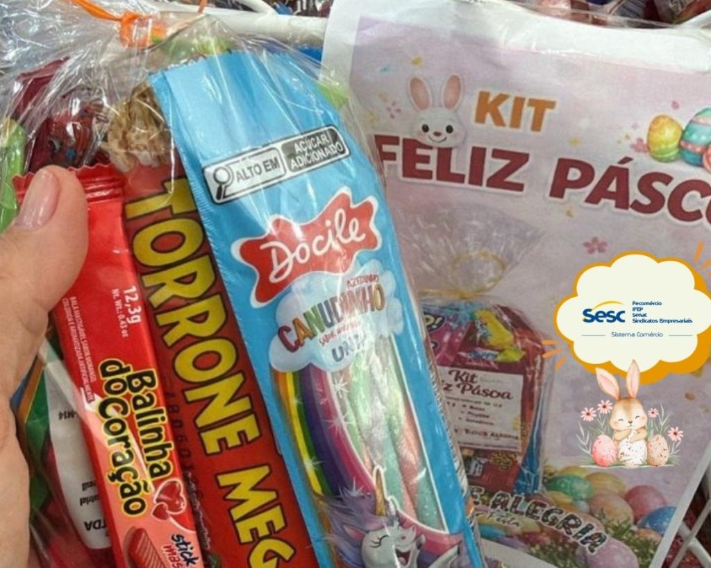 Sesc Carazinho entrega cestas de Páscoa a estudantes da rede municipal