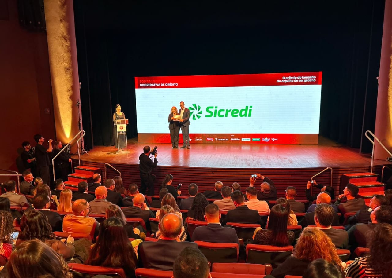 Sicredi é Top of Mind RS 2026