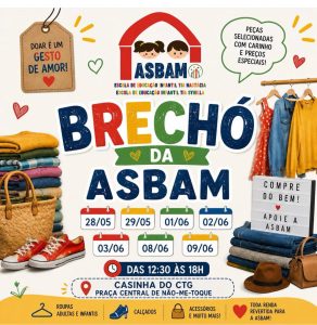 Asbam realiza ações em benefício da entidade nos meses de maio e junho