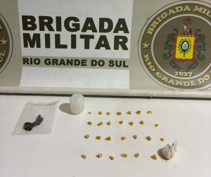 Brigada Militar prende homem por tráfico de entorpecentes em Carazinho