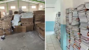 Desperdício no RS: Livros novos do MEC viram papel higiênico