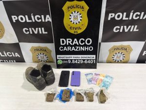 Polícia Civil desarticula esquema familiar que atuava à margem de facção e planejava expansão do tráfico em Carazinho