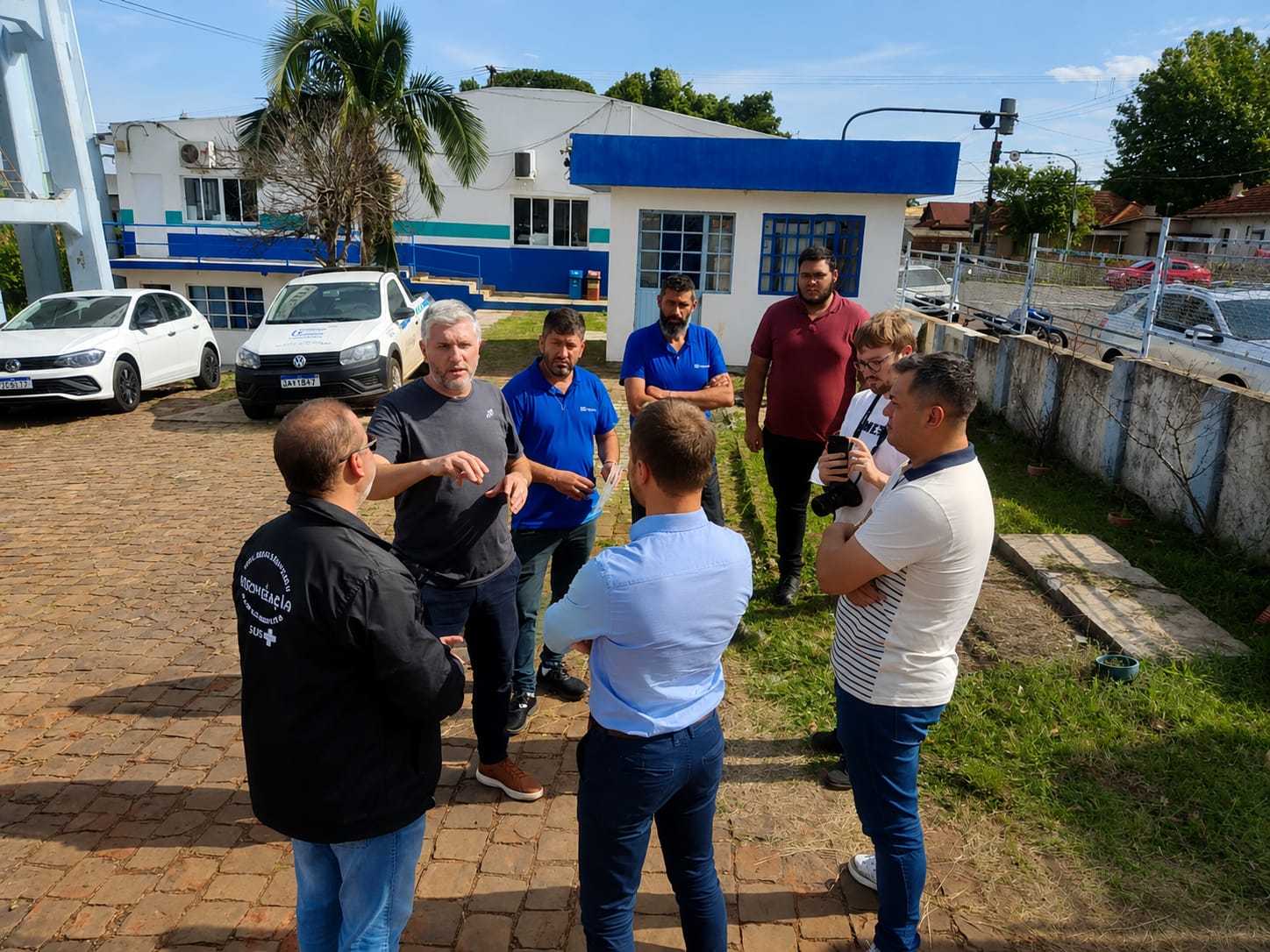 Corsan recebe vistoria técnica de rotina da vigilância sanitária na estação de tratamento de água de Carazinho