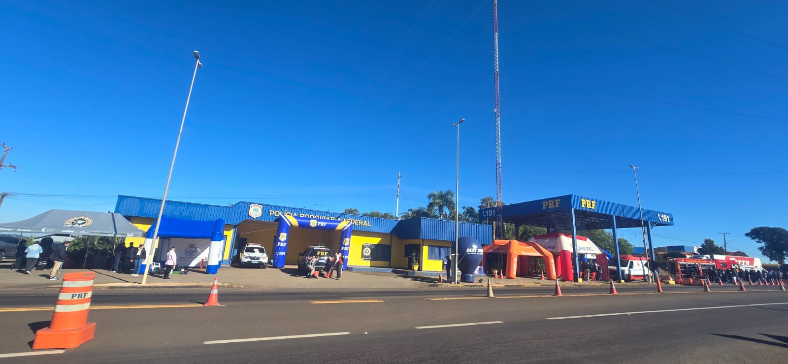 PRF promove ação integrada do Maio Amarelo com oficinas temáticas e Comando de Saúde em Sarandi