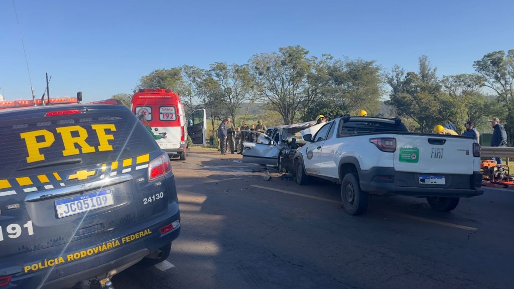 PRF atende sinistro que causou uma morte e feridos na BR-285