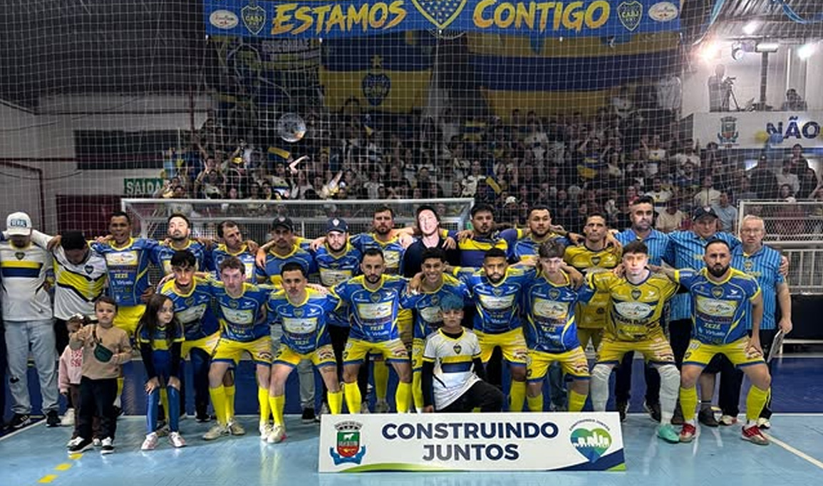 Boca, Criciúma e Fominhas conquistam o Campeonato Municipal de Futsal de Não-Me-Toque 2026