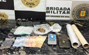 Brigada Militar prende homem por tráfico de drogas em Soledade