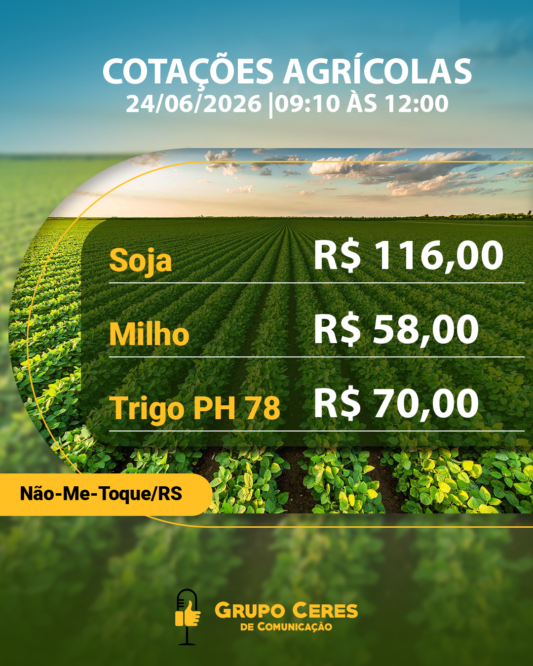 Cotações Agrícolas