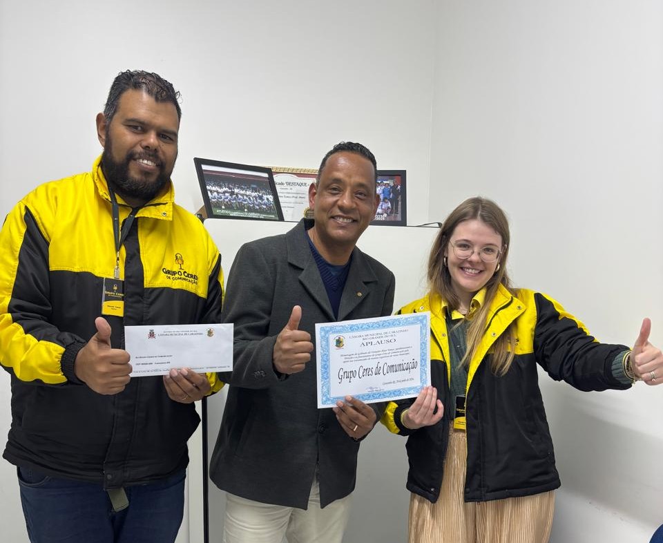 Grupo Ceres de Comunicação é homenageado na Câmara pelo incentivo ao esporte em Carazinho