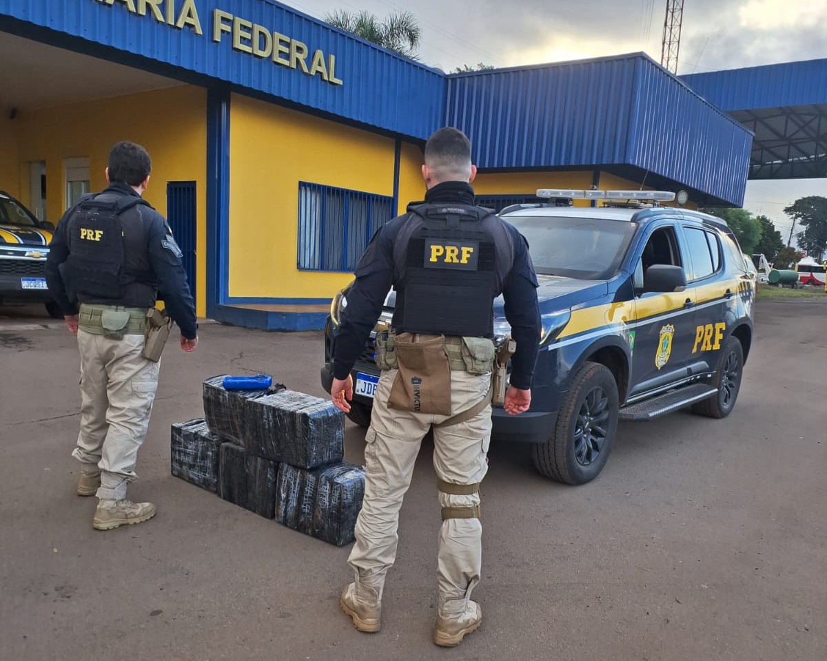 PRF prende traficante com mais de 75 quilos de maconha em Sarandi