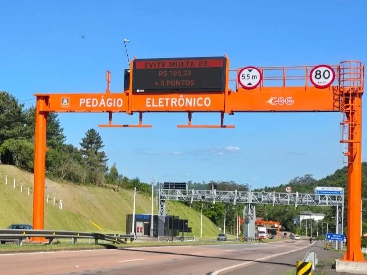 Daer já anulou 97 mil multas do sistema free flow no RS após resolução do Contran