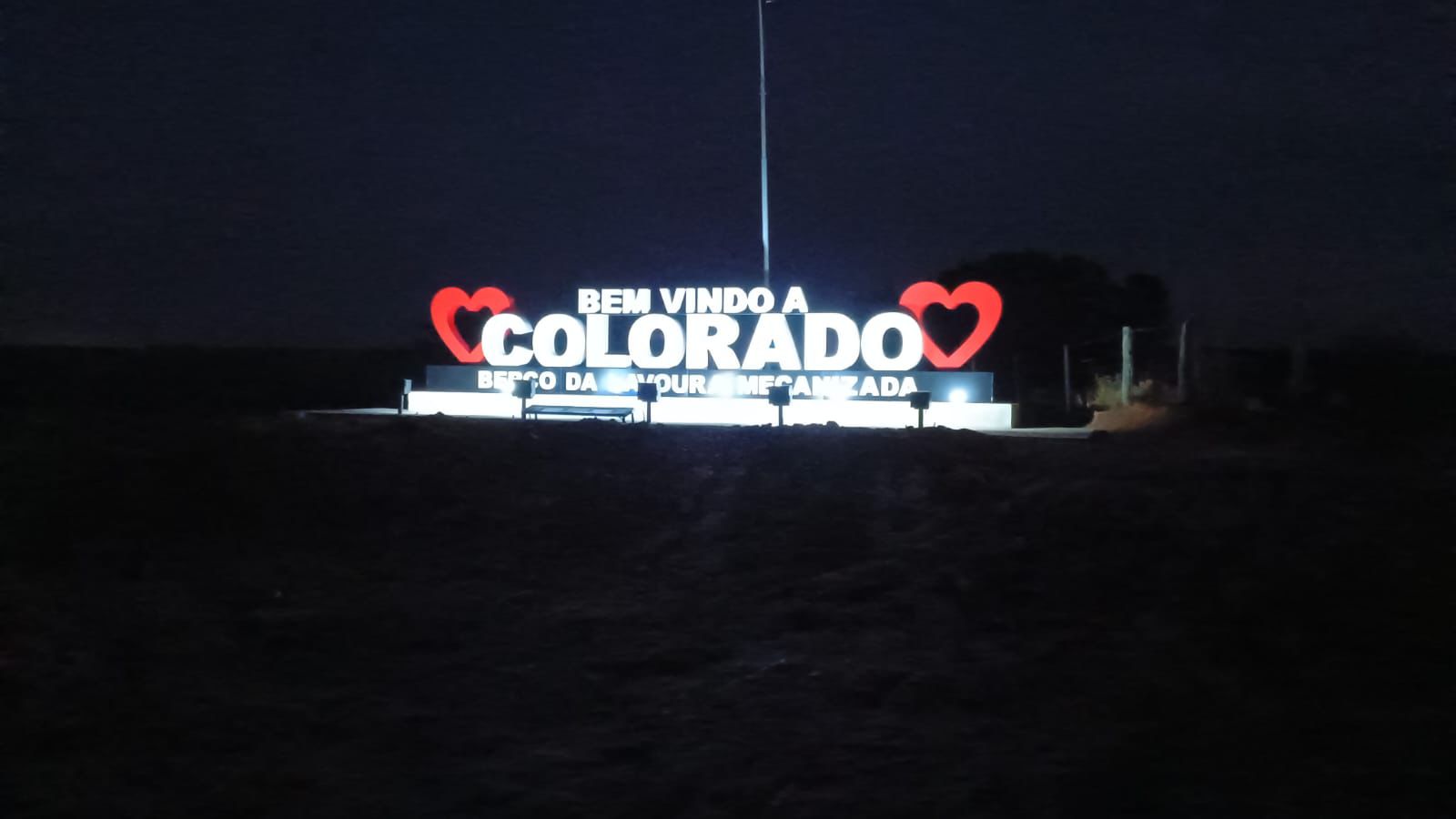 Entrada de Colorado pela RS-285 recebe revitalização e ganha nova identificação