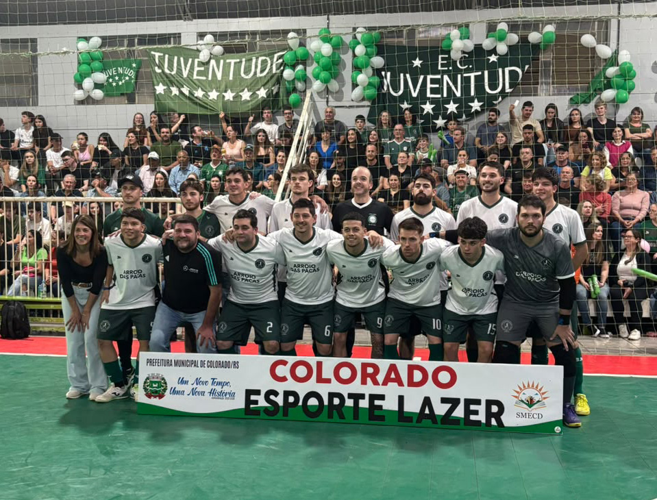 Colorado conhece os campeões do Municipal de Futsal e de Vôlei 2026