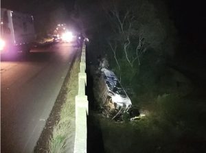 Identificado motorista que morreu após ônibus cair de ponte na RS-324, entre Casca e Paraí