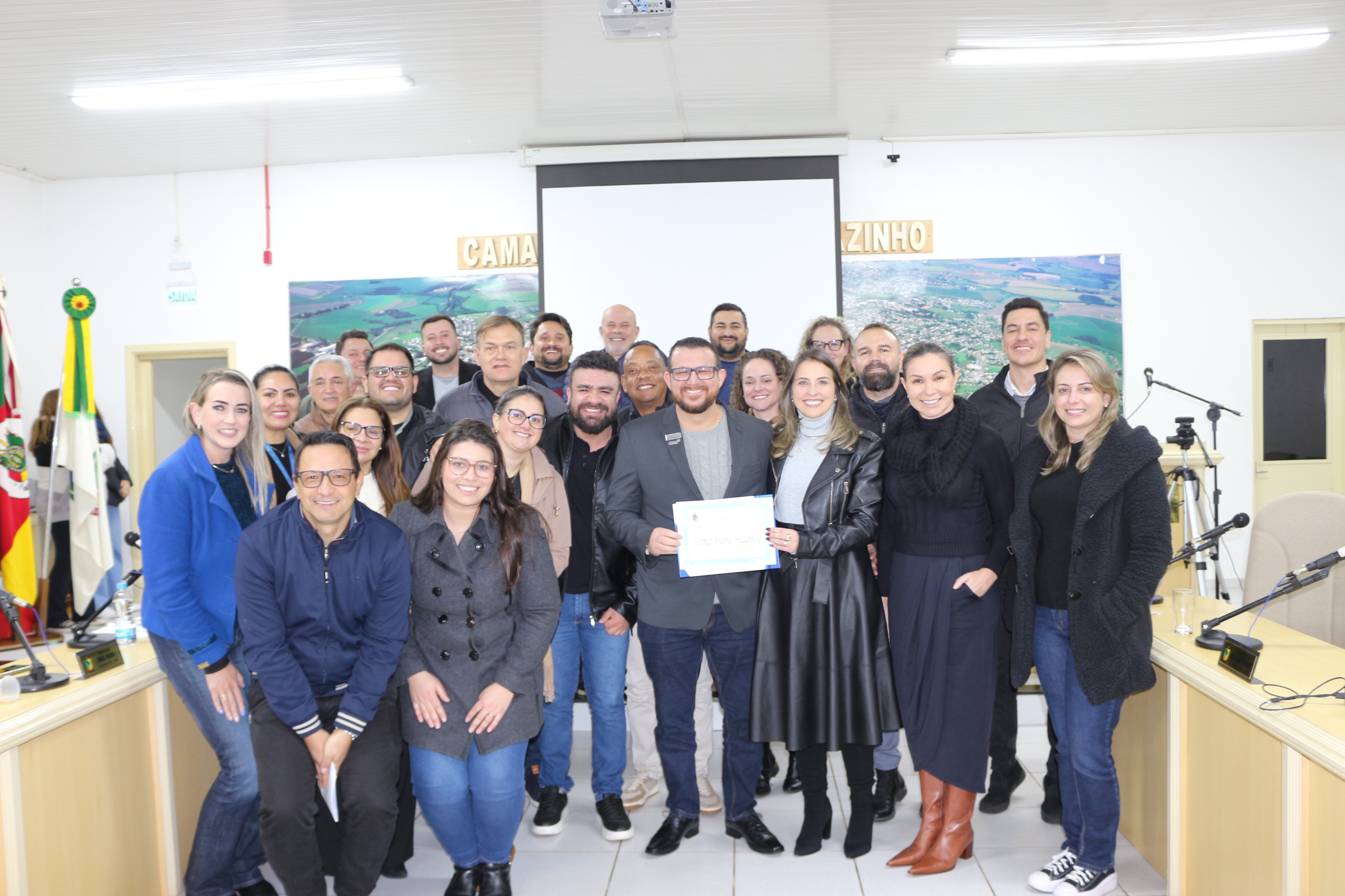 Câmara de Carazinho institui o Dia “S” em reconhecimento ao Sesc e Senac
