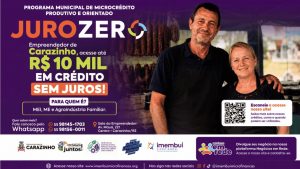 Carazinho lança Programa Juro Zero para financiar pequenos negócios sem cobrança de juros