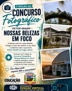 Victor Graeff em imagens: concurso fotográfico busca revelar as belezas e histórias do município