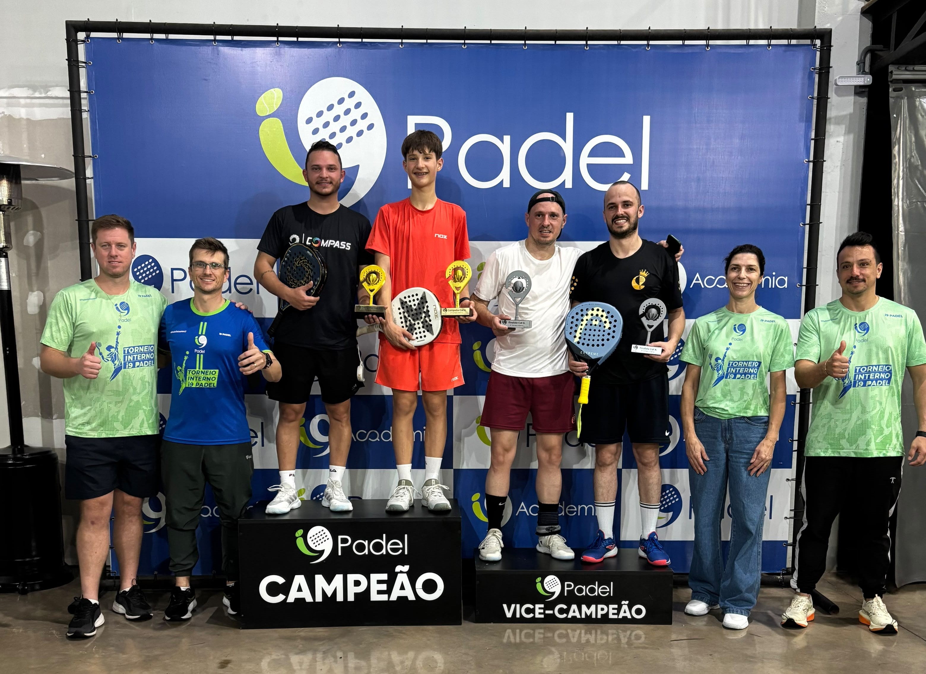 3º Torneio Interno da i9 Padel reúne mais de 100 atletas e celebra crescimento do esporte na região