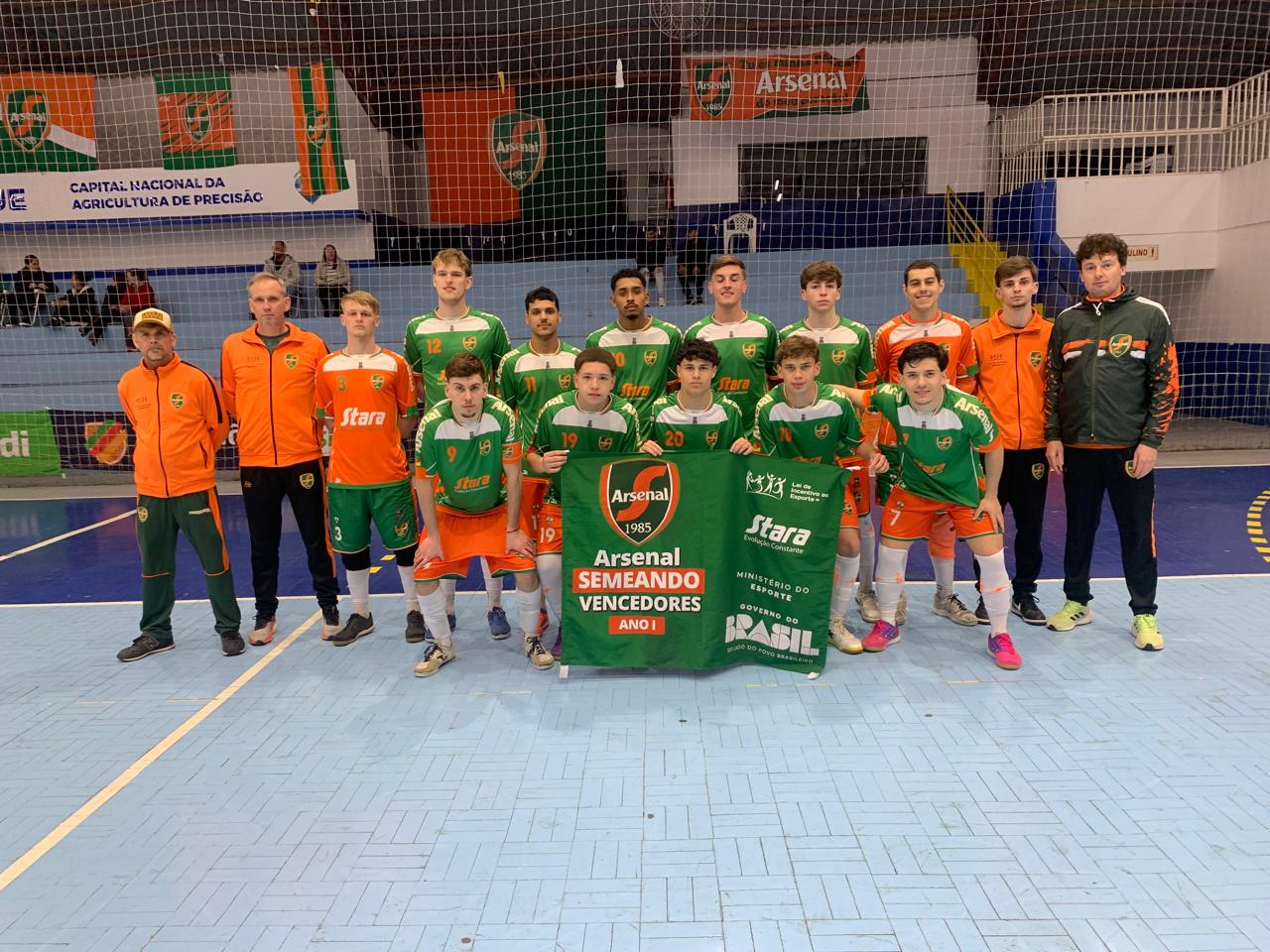 Arsenal é superado pelo Saudade Futsal no Gauchão Série C
