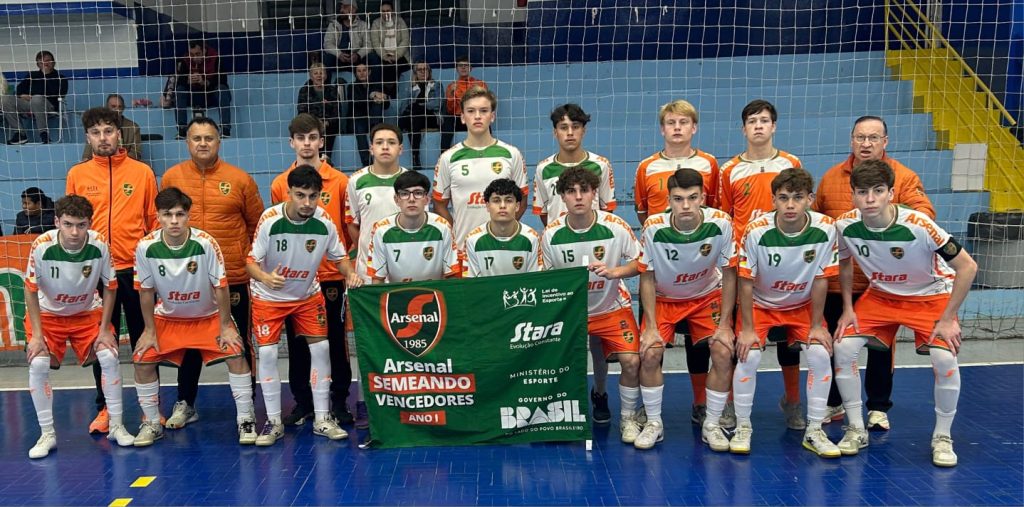 Arsenal encerra rodada da Liga Gaúcha de Futsal com duas vitórias