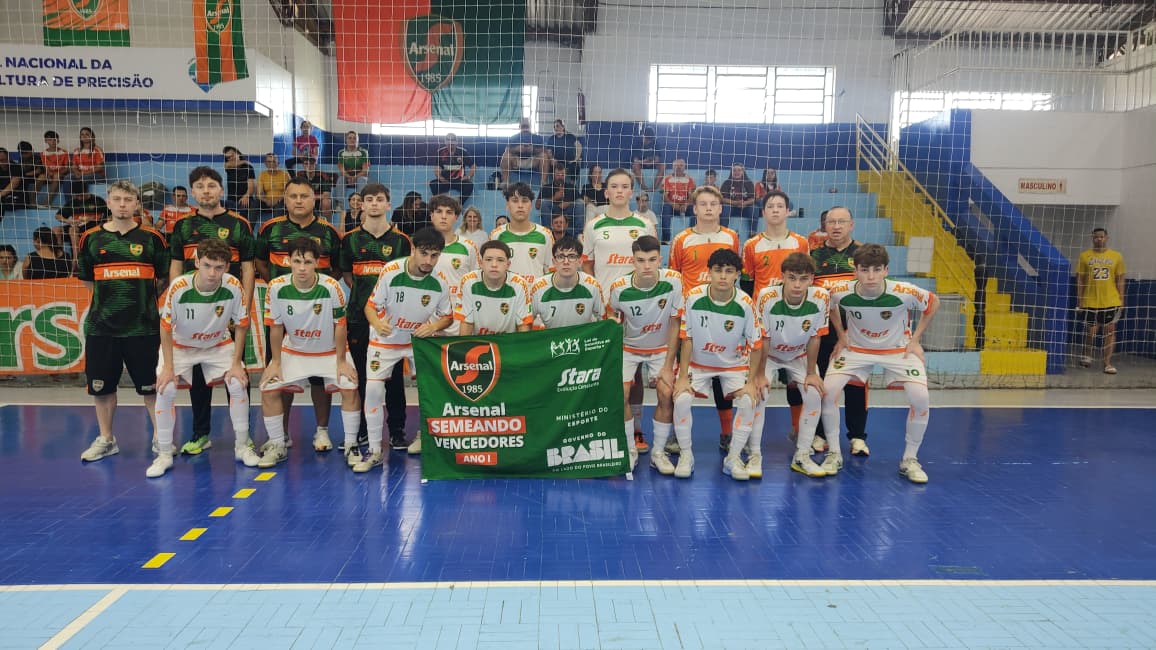 Arsenal vence clássicos e assume liderança do Gauchão de Futsal no Sub-17