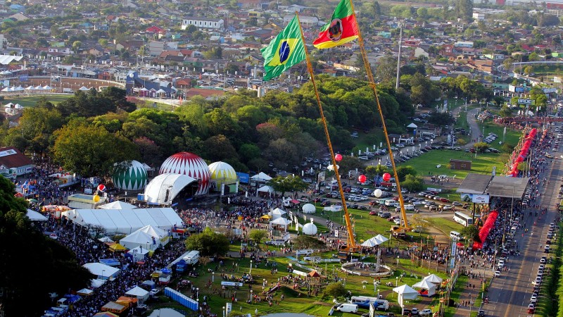 Começa a 49ª Expointer no Parque de Exposições Assis Brasil, em Esteio