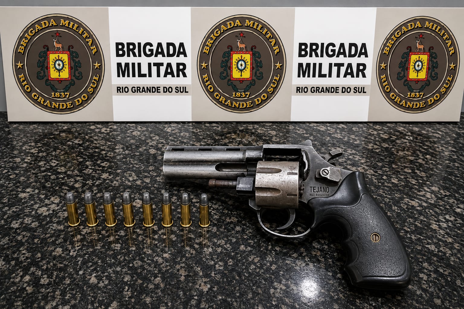 Homem é preso por porte ilegal de arma de fogo em Campos Borges