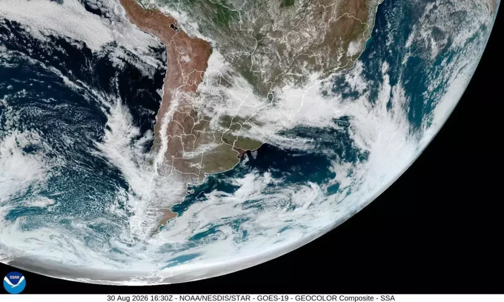 Novo ciclone extratropical se forma entre o Rio Grande do Sul e Santa Catarina