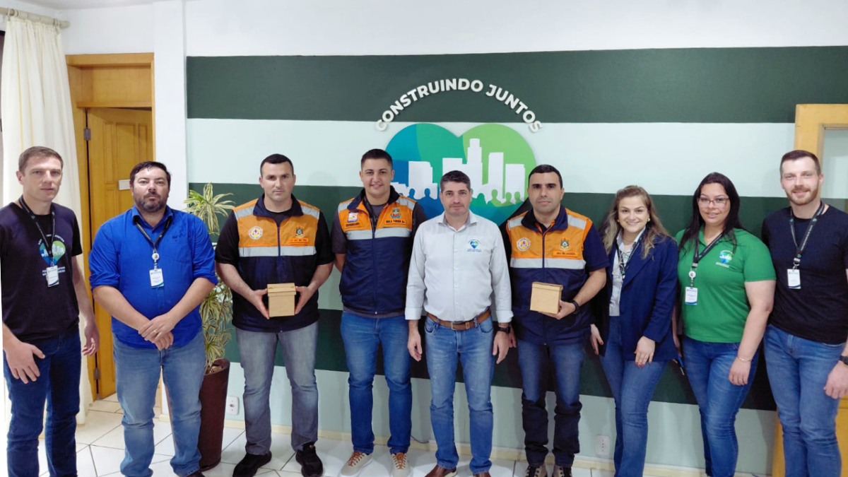 Prefeito Gilson dos Santos recebe visita do Coordenador da Defesa Civil Estadual