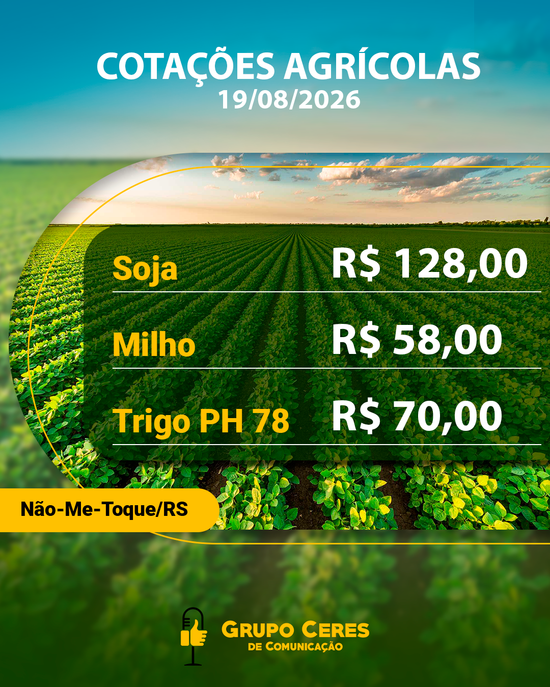 Cotações Agrícolas