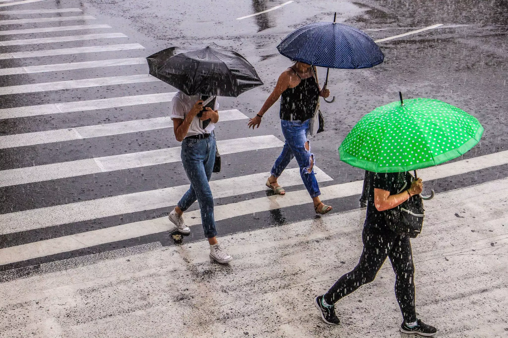 RS tem previsão de chuva intensa, temporais, granizo e altas temperaturas nesta semana