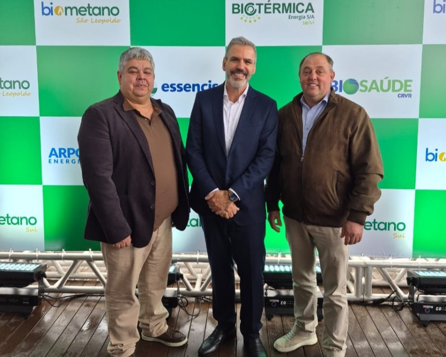 Victor Graeff participa da inauguração de planta de Biometano em São Leopoldo