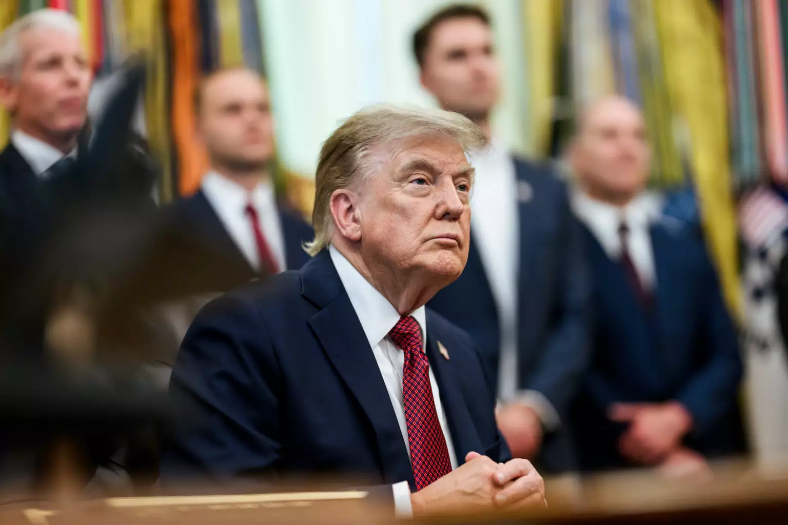 Trump diz que Estados Unidos têm “quantidades enormes” de munição