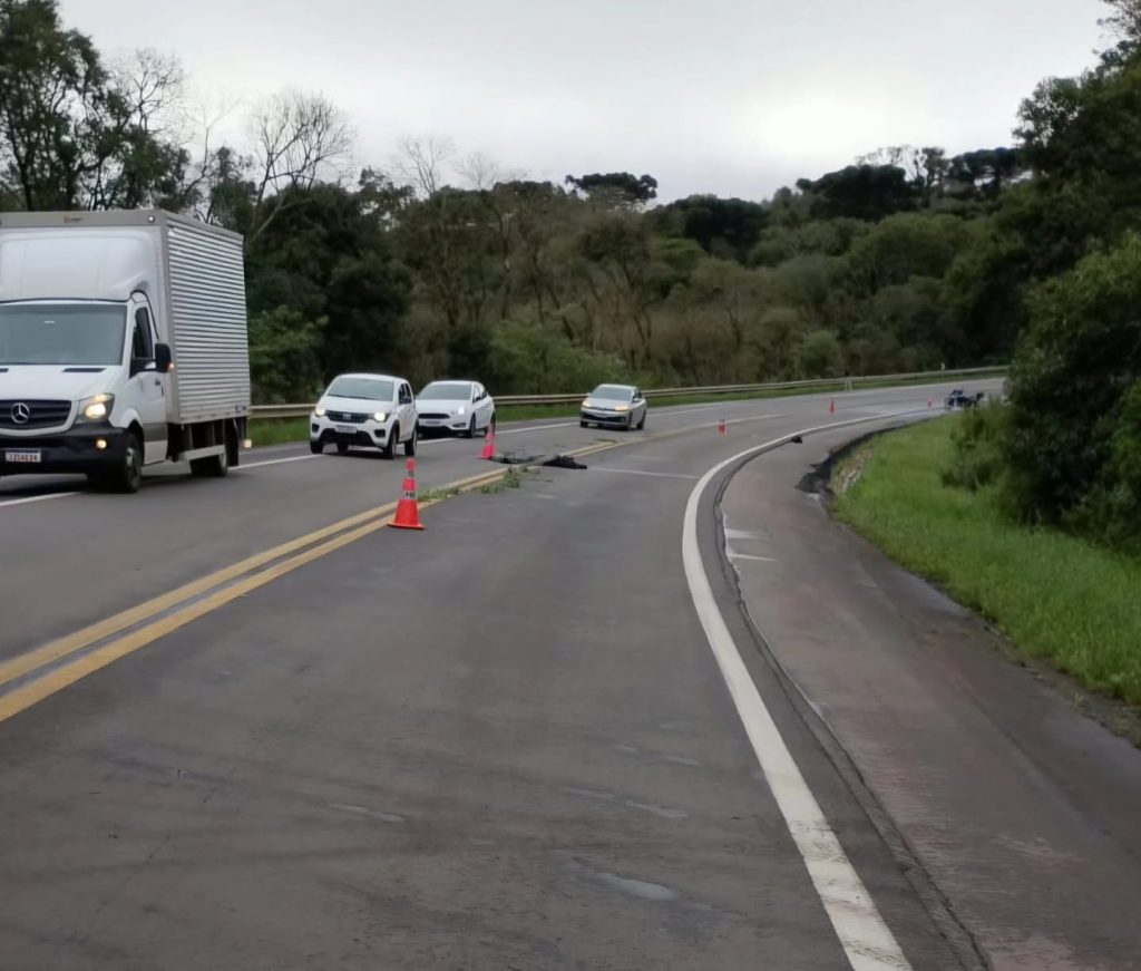 Motociclista de 49 anos morre em acidente na BR-285, em Carazinho
