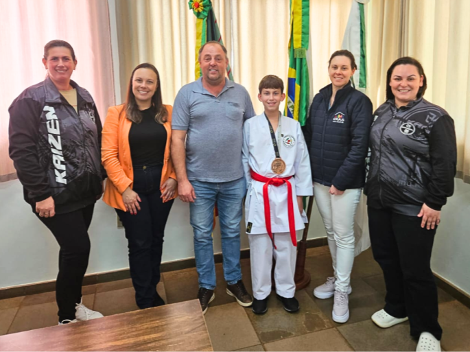 Atleta de Victor Graeff participa do Campeonato Brasileiro de Karatê Tradicional