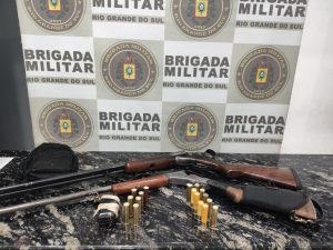 Dois homens são presos por Porte ilegal de armas de fogo em Soledade