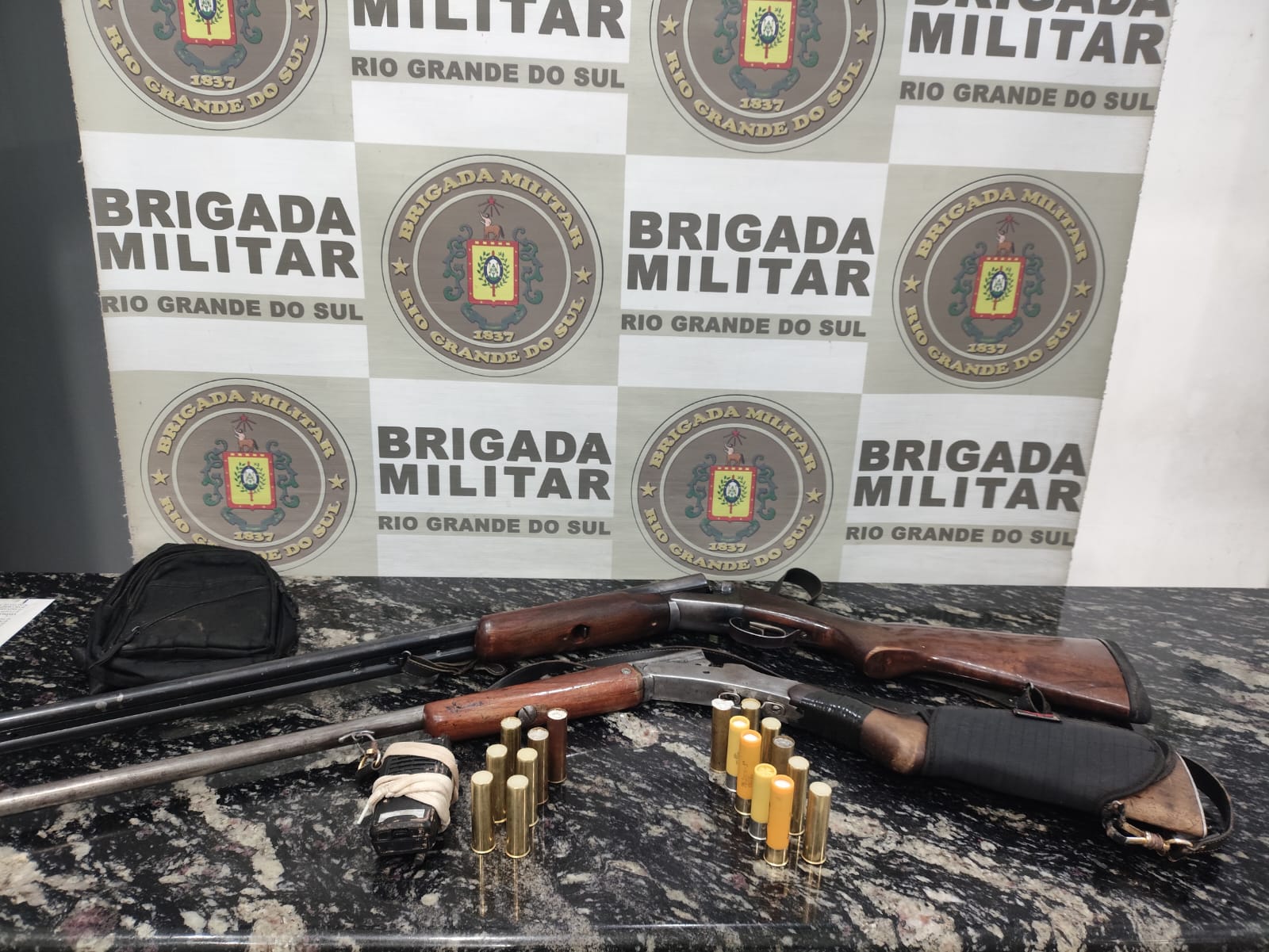 Dois homens são presos por Porte ilegal de armas de fogo em Soledade