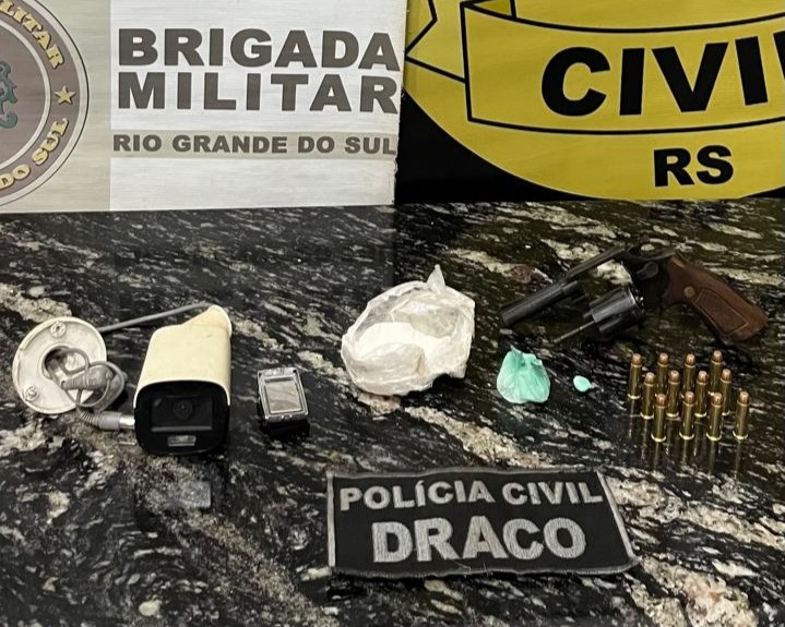 Homem é preso por Tráfico de drogas e posse ilegal de arma de fogo em Soledade