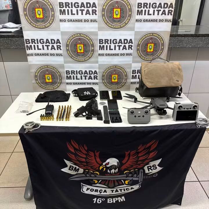 Ação conjunta entre Polícia Civil e Brigada Militar termina com dois presos e um adolescente apreendido em Salto do Jacuí