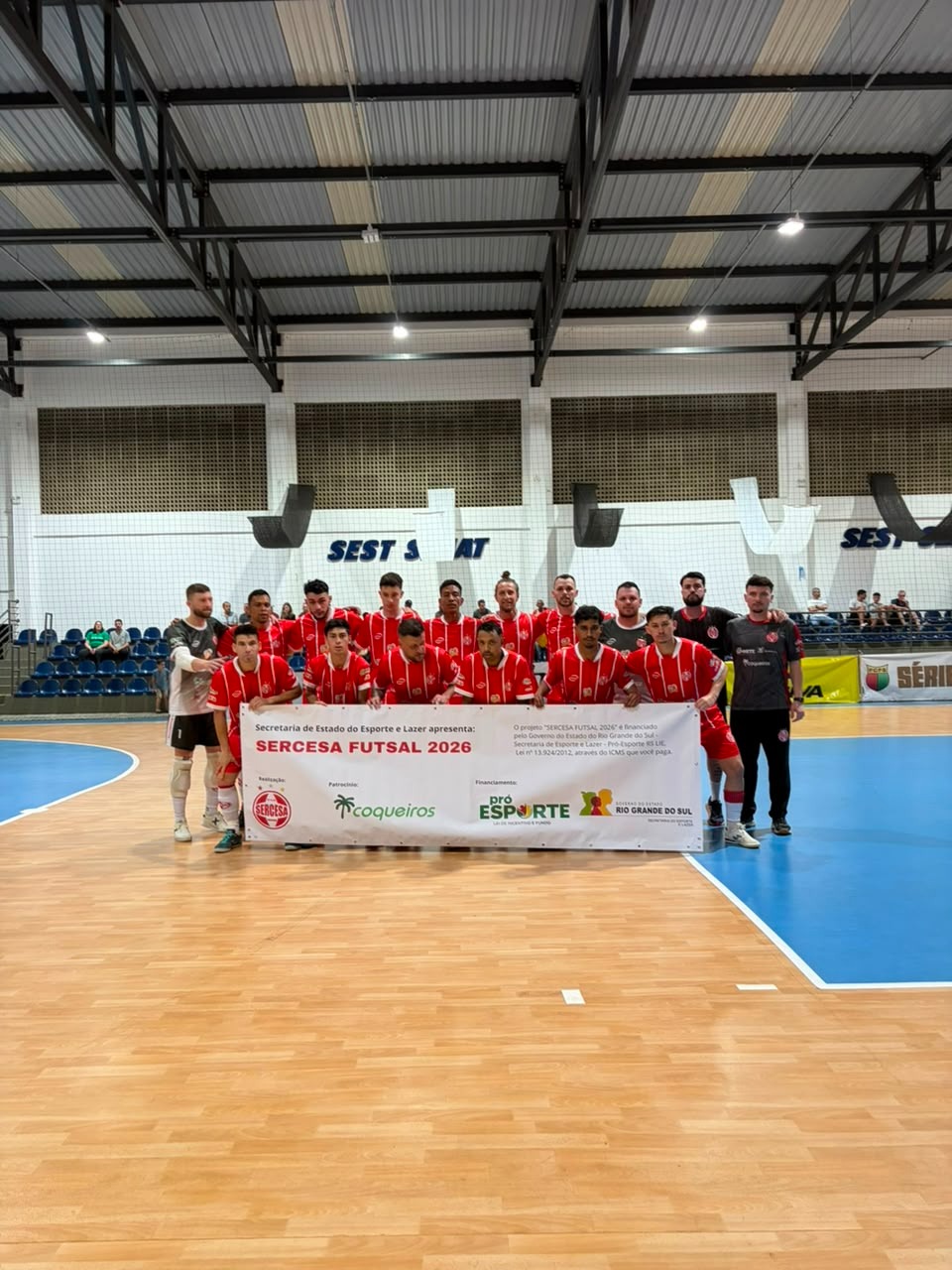 Sercesa goleia ATF e encerra primeira fase do campeonato