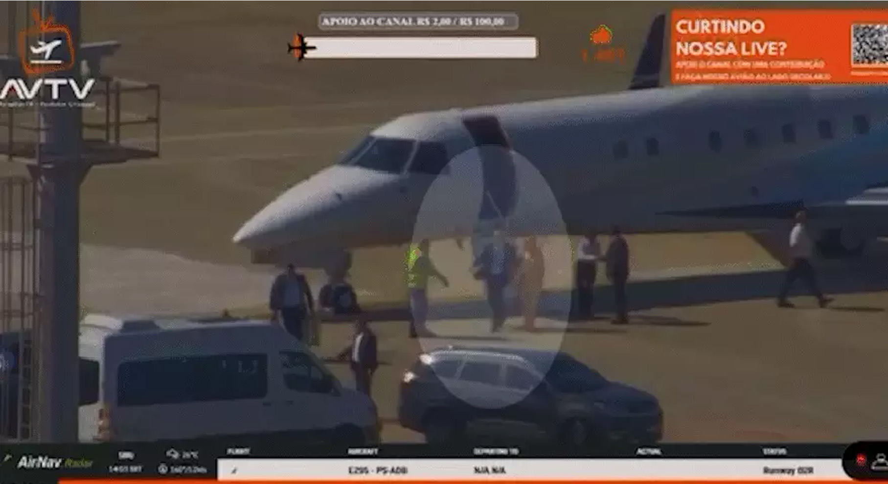 Vídeo registra viagem de ministro Alexandre de Moraes em jatinho de Daniel Vorcaro