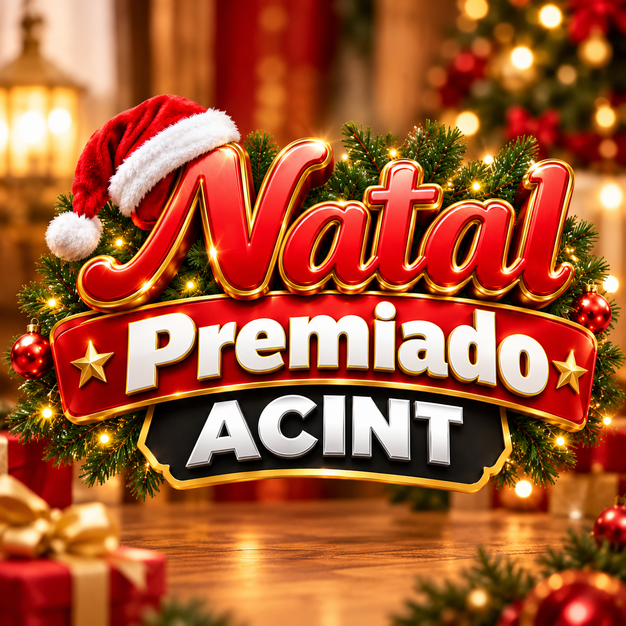 ACINT lança Natal Premiado 2026 com motos elétricas e mais de R$ 20 mil em prêmios