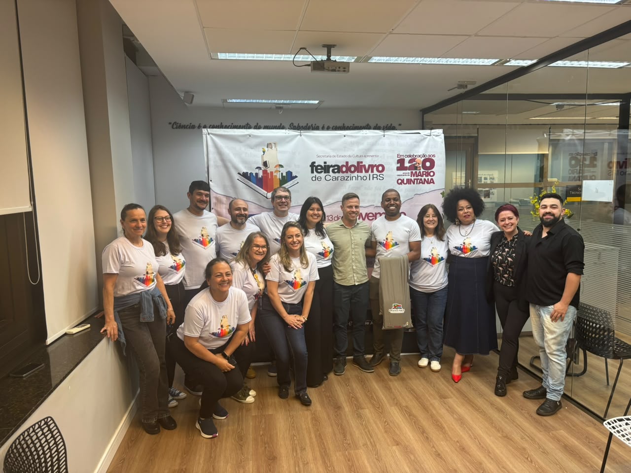 Feira do Livro de Carazinho é lançada oficialmente em evento no Sesc