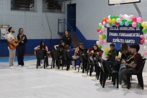 Ginásio esportivo da Escola Espírito Santo é reinaugurado após reforma em Colorado
