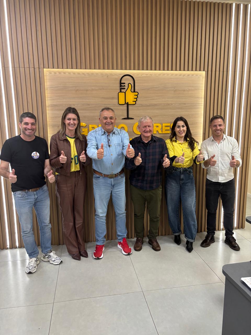 Prefeitos da região participam como convidados do Bom Dia Amigos